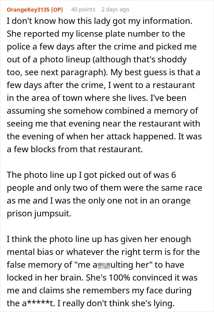 Man Can’t Even Sue Anyone After His Life Got Ruined Over False Accusation Of A Crime