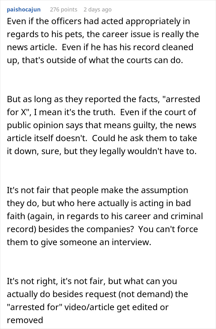 Man Can’t Even Sue Anyone After His Life Got Ruined Over False Accusation Of A Crime