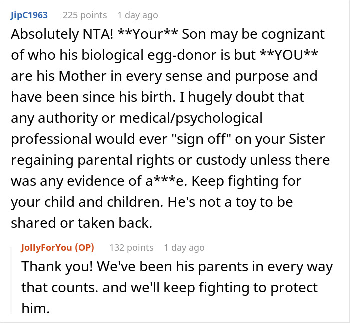 &#8220;AITA For Refusing To Give My Sister Back The Child I&#8217;ve Raised As My Own?&#8221;