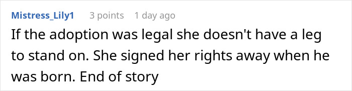 &#8220;AITA For Refusing To Give My Sister Back The Child I&#8217;ve Raised As My Own?&#8221;
