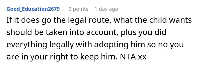 &#8220;AITA For Refusing To Give My Sister Back The Child I&#8217;ve Raised As My Own?&#8221;