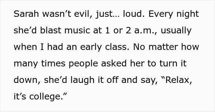 “Relax, It’s College”: Loud Neighbor Learns Lesson After Early-Morning Payback “Relax, It’s College”: Loud Neighbor Learns Lesson After Early-Morning Payback