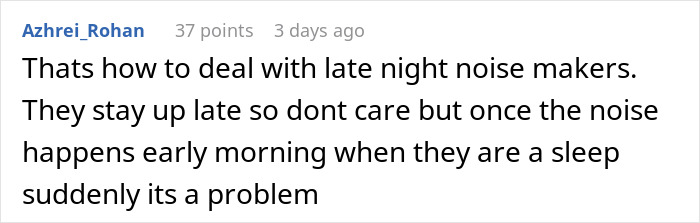 “Relax, It’s College”: Loud Neighbor Learns Lesson After Early-Morning Payback “Relax, It’s College”: Loud Neighbor Learns Lesson After Early-Morning Payback