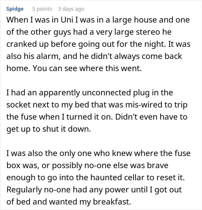 “Relax, It’s College”: Loud Neighbor Learns Lesson After Early-Morning Payback “Relax, It’s College”: Loud Neighbor Learns Lesson After Early-Morning Payback