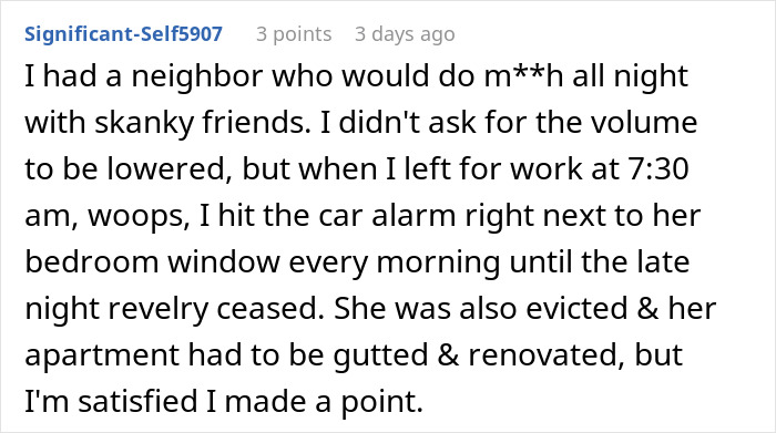 “Relax, It’s College”: Loud Neighbor Learns Lesson After Early-Morning Payback “Relax, It’s College”: Loud Neighbor Learns Lesson After Early-Morning Payback