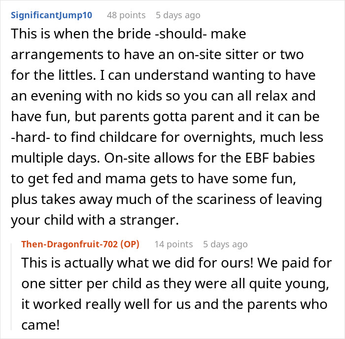 Friendship Gets Tested By Bride’s Rules After BFF Is Expected To Bring A Babysitter For Destination Wedding