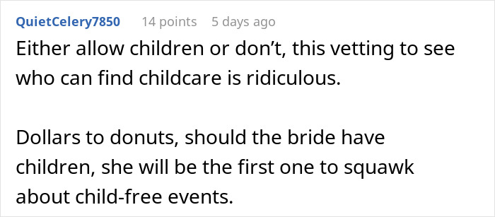 Friendship Gets Tested By Bride’s Rules After BFF Is Expected To Bring A Babysitter For Destination Wedding