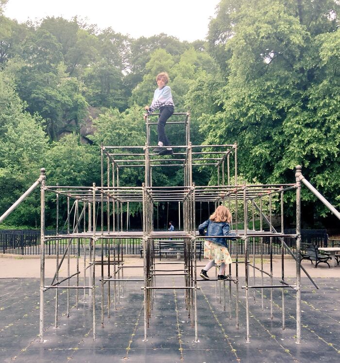 33 Historic Photos Of Playgrounds That Show How Being A Kid Back Then Was A Life Risk