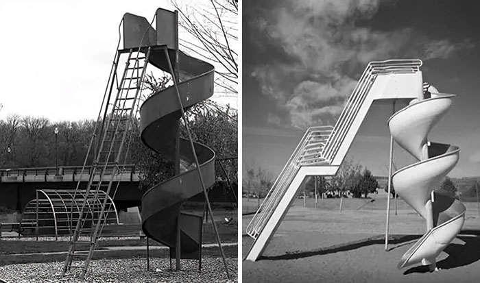 33 Historic Photos Of Playgrounds That Show How Being A Kid Back Then Was A Life Risk