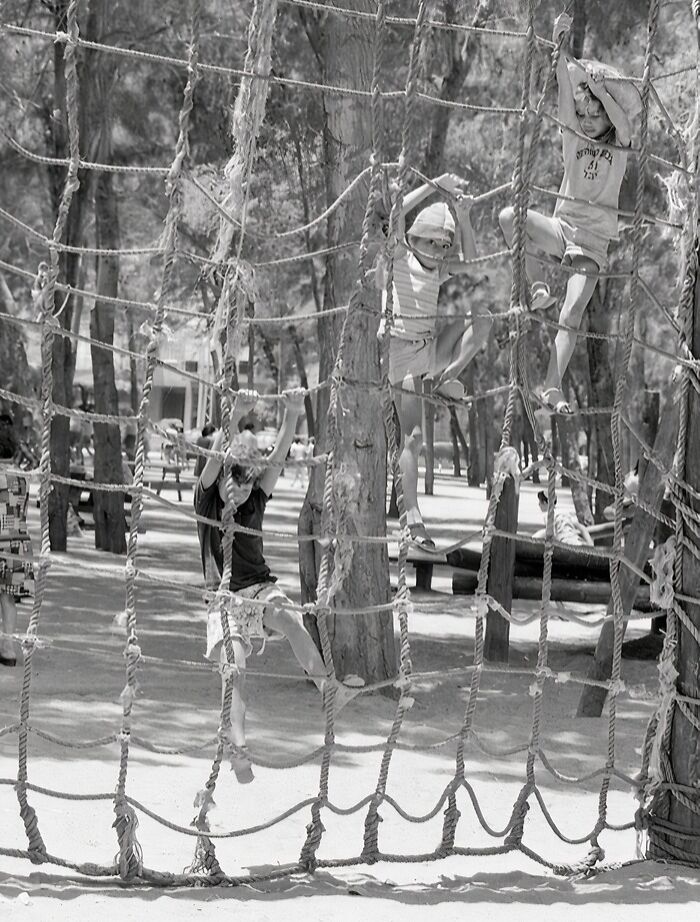 33 Historic Photos Of Playgrounds That Show How Being A Kid Back Then Was A Life Risk