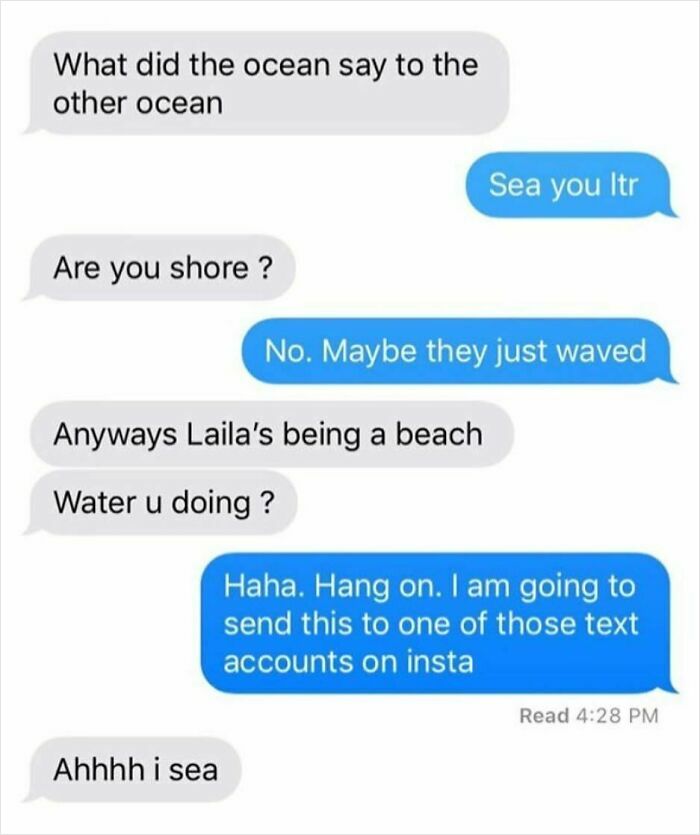 126 Texts That Might Make You Laugh