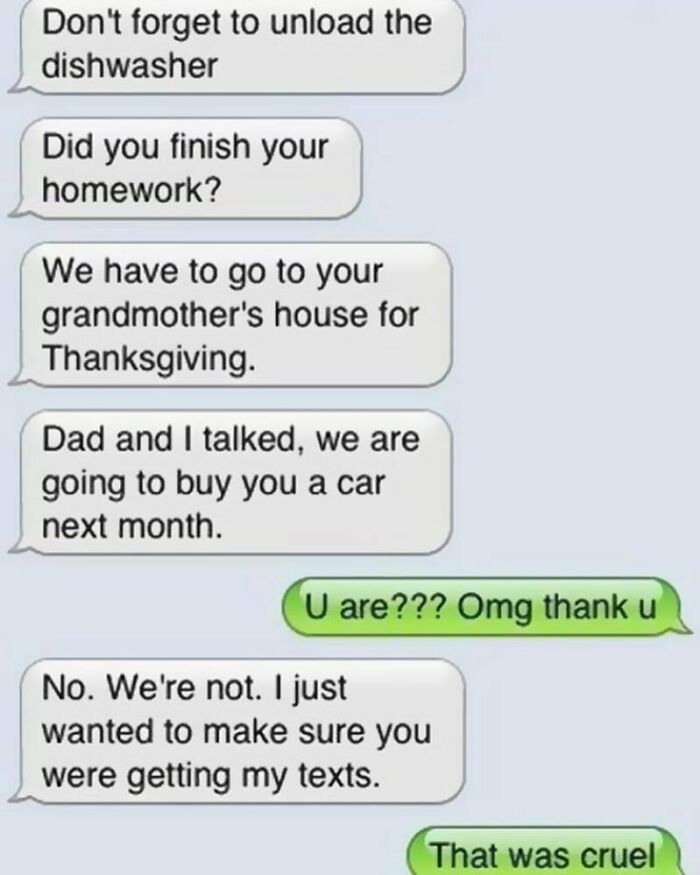 126 Texts That Might Make You Laugh