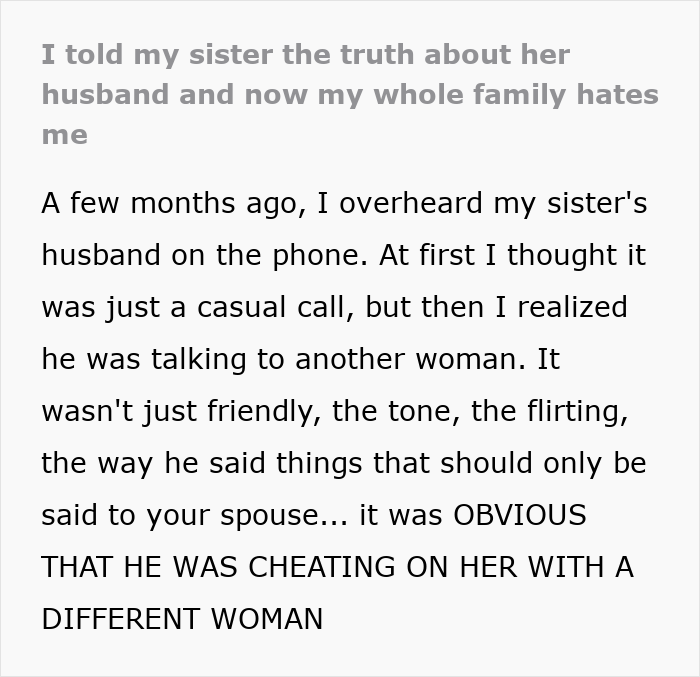 &#8220;Obvious That He Was Cheating&#8221;: Woman Exposes Brother-In-Law And Sparks Divorce