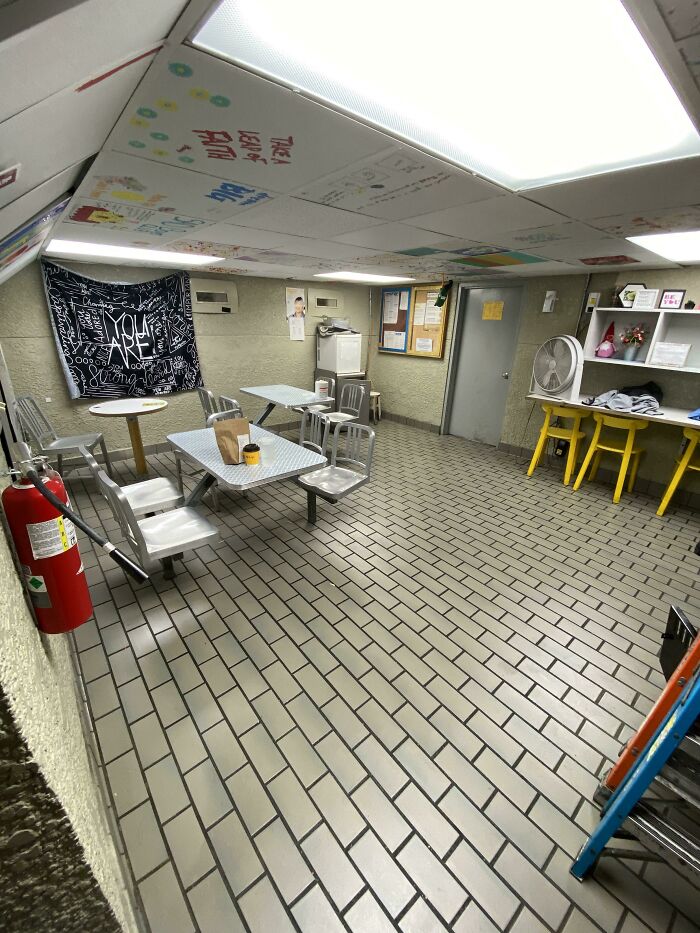 “It Looks Like A Prison And Feels Like One Too”: 60 Of The Worst Break Rooms Ever