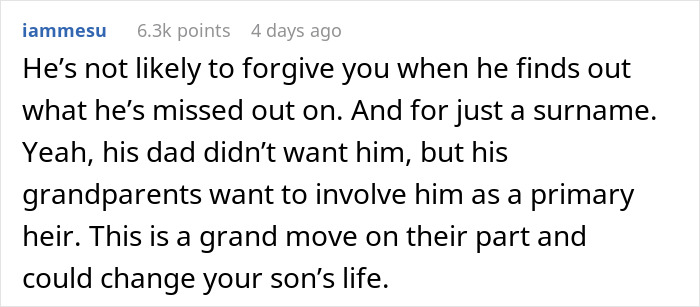 Rich Grandparents Promise Grandchild Inheritance, But His Mom Doesn&#8217;t Like What She Has To Do For It