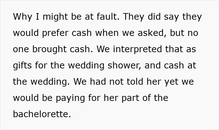 Bride Demands $200 From Friends After “Cheap” Wedding Shower Gifts Sparked Her Wrath