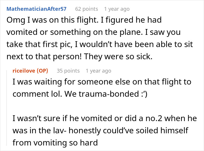 Passenger Describes Nightmare Flight After Seatmate Soils Himself Before Takeoff