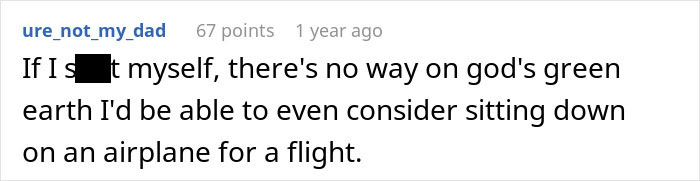Passenger Describes Nightmare Flight After Seatmate Soils Himself Before Takeoff