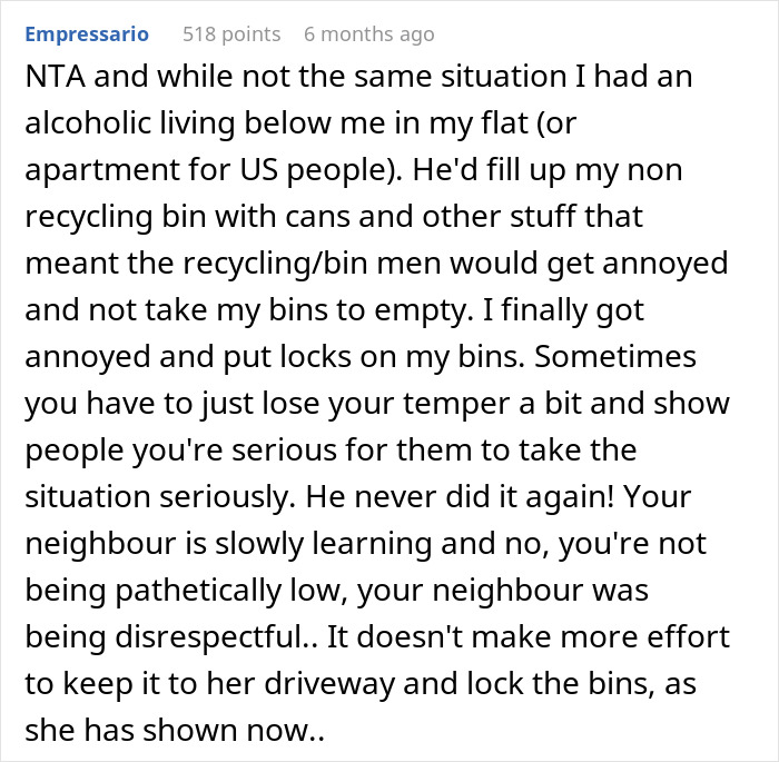 Man Tired Of Moving Neighbor’s Trash From Driveway Each Morning, Finally Decides To Fight Back