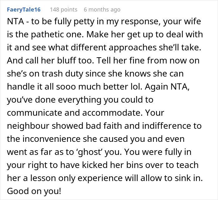 Man Tired Of Moving Neighbor’s Trash From Driveway Each Morning, Finally Decides To Fight Back