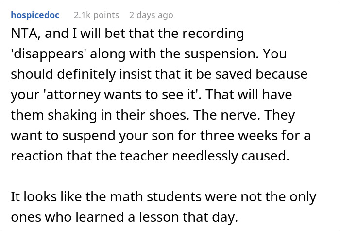 School Principal Tries To Force Parents To Sign 15YO Son’s Suspension Letter, Dad Demands Details