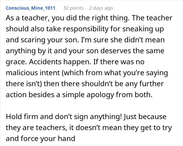 School Principal Tries To Force Parents To Sign 15YO Son’s Suspension Letter, Dad Demands Details