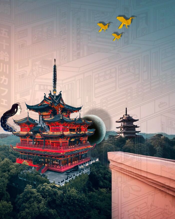 Italian Artist Creates 50 Surreal Collages That Feel Like Dreams