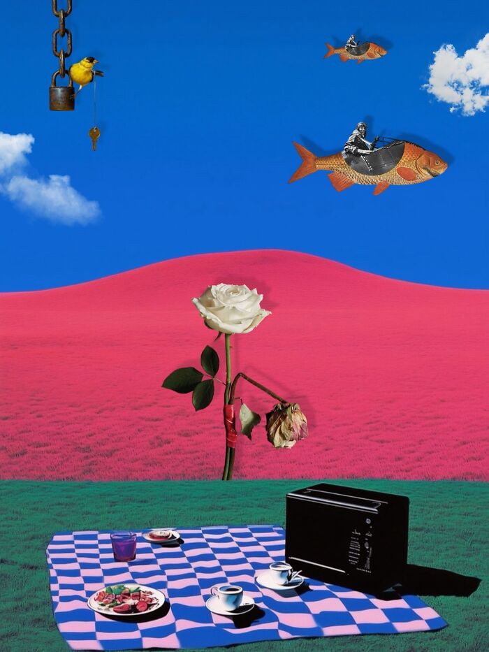 Italian Artist Creates 50 Surreal Collages That Feel Like Dreams