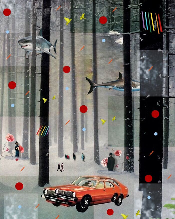 Italian Artist Creates 50 Surreal Collages That Feel Like Dreams