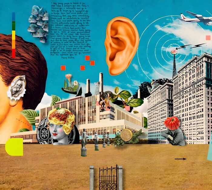 Italian Artist Creates 50 Surreal Collages That Feel Like Dreams