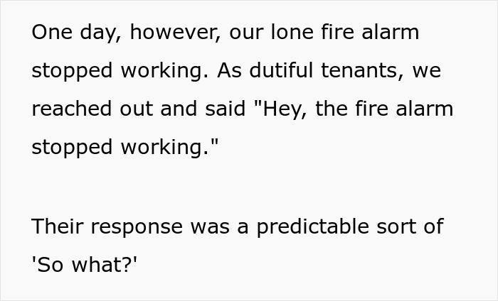 Landlords Call Fire Marshal To Prove Tenants Wrong About Broken Fire Alarm, Instantly Regret It