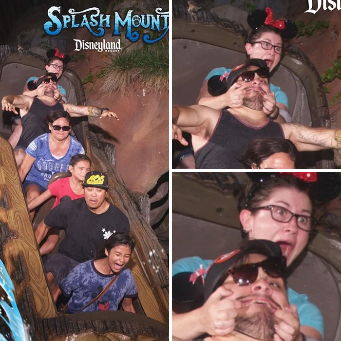 54 Of The Best Photos People Brought Home After A Trip To An Amusement Park
