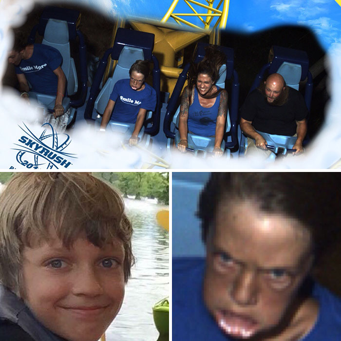 54 Of The Best Photos People Brought Home After A Trip To An Amusement Park
