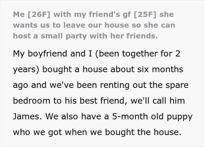 Woman Accuses Homeowners Of Ruining Her Party In Their Home Because They Didn’t Leave