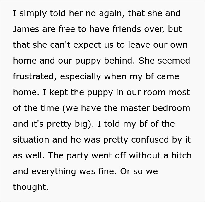 Woman Accuses Homeowners Of Ruining Her Party In Their Home Because They Didn’t Leave