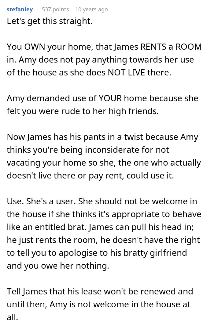 Woman Accuses Homeowners Of Ruining Her Party In Their Home Because They Didn’t Leave