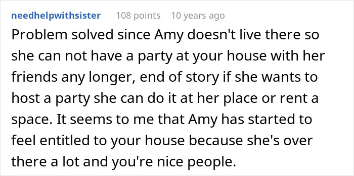 Woman Accuses Homeowners Of Ruining Her Party In Their Home Because They Didn’t Leave