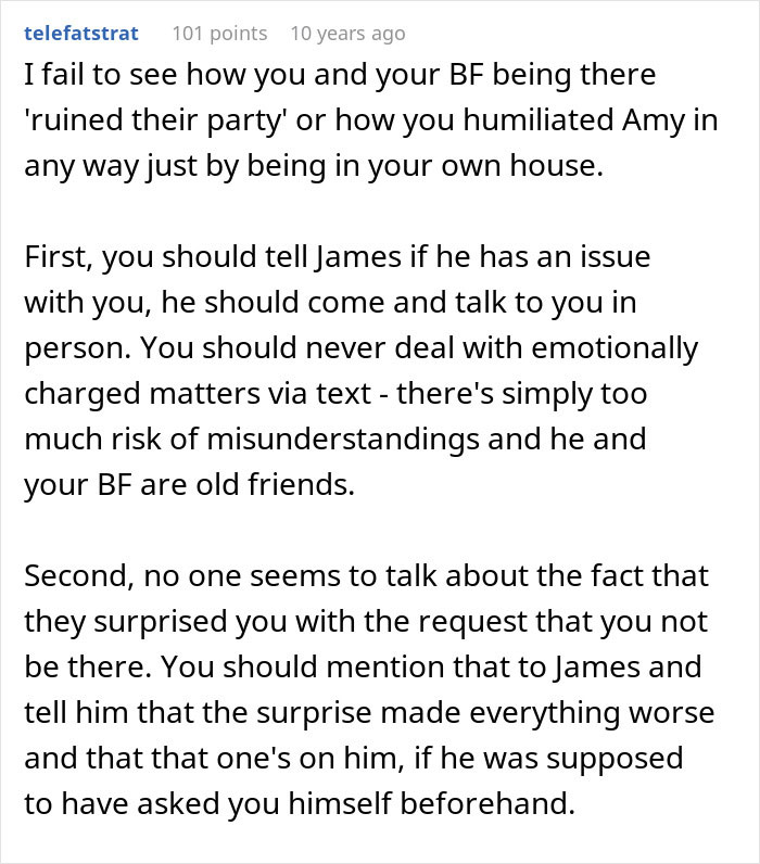 Woman Accuses Homeowners Of Ruining Her Party In Their Home Because They Didn’t Leave