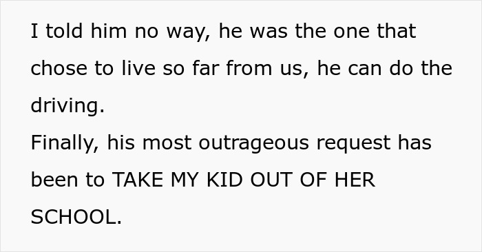 Dad Pays $300 Child Support, Feels He Can Control 10YO&#8217;s Whole Life, Mom Gives Him A Reality Check