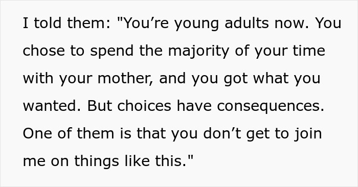 &#8220;Choices Have Consequences&#8221;: Dad Tells Kids They Can&#8217;t Go To Europe With Him After Losing Custody