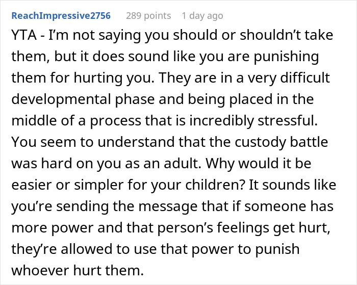 &#8220;Choices Have Consequences&#8221;: Dad Tells Kids They Can&#8217;t Go To Europe With Him After Losing Custody