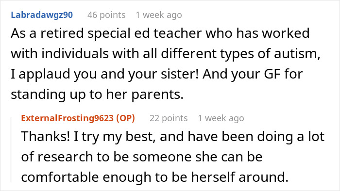 Man Accidentally Tanks Relationship After Joking With Autistic Sister At Dinner With GF’s Parents