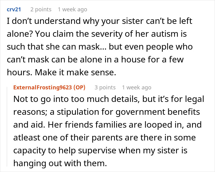 Man Accidentally Tanks Relationship After Joking With Autistic Sister At Dinner With GF’s Parents