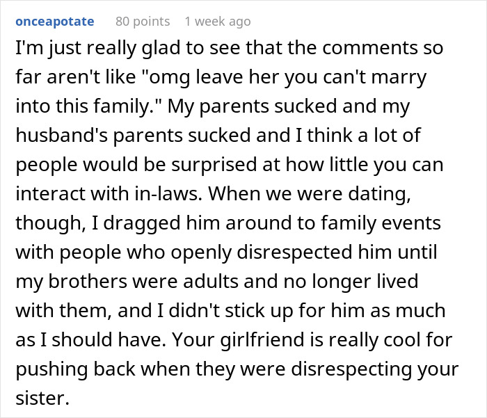 Man Accidentally Tanks Relationship After Joking With Autistic Sister At Dinner With GF’s Parents