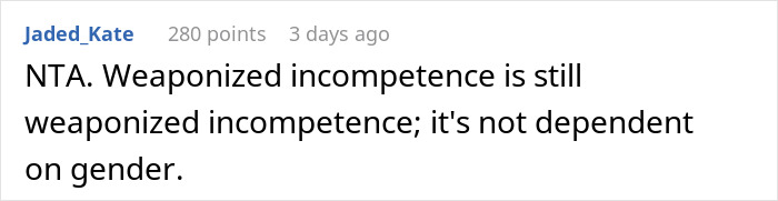 Husband Calls Out Wife For “Weaponized Incompetence,” Regrets It Instantly