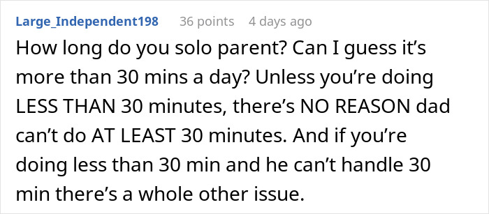 Husband Upset After Wife Refuses To Help Change The Child While Cooking Dinner