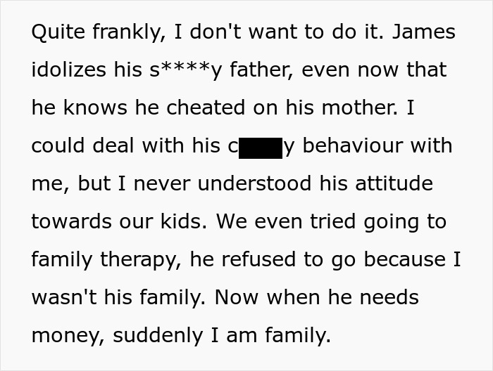 Man Accepts That Stepson Doesn’t Like Him, Refuses To Contribute To His College Fund