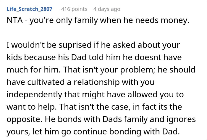 Man Accepts That Stepson Doesn’t Like Him, Refuses To Contribute To His College Fund
