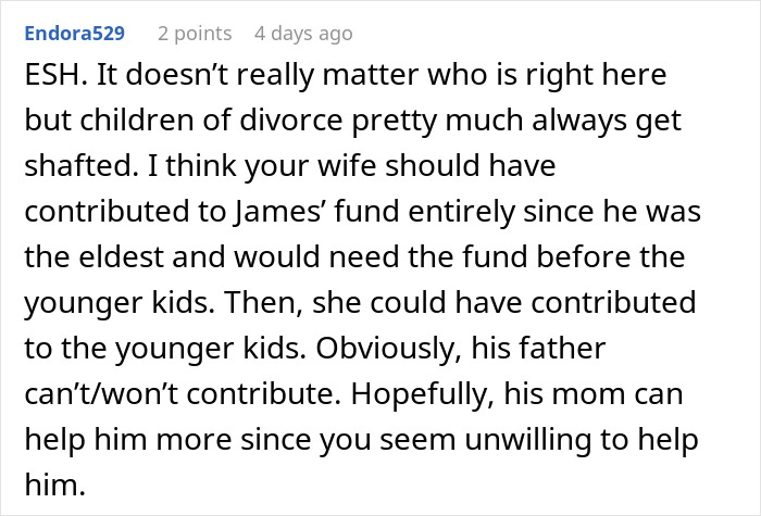 Man Accepts That Stepson Doesn’t Like Him, Refuses To Contribute To His College Fund