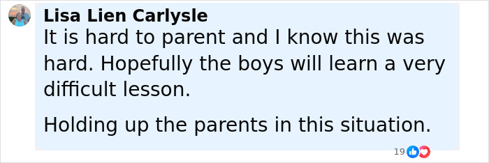 People Ask For Real Consequences For Boys Aged 12 And 13 As Their Mothers Hand Them Over To Police